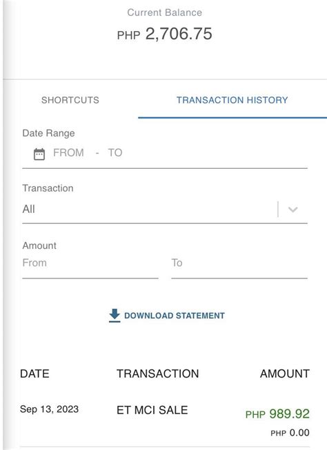 Concern: Metrobank ET MCI Sale : r/PHCreditCards .